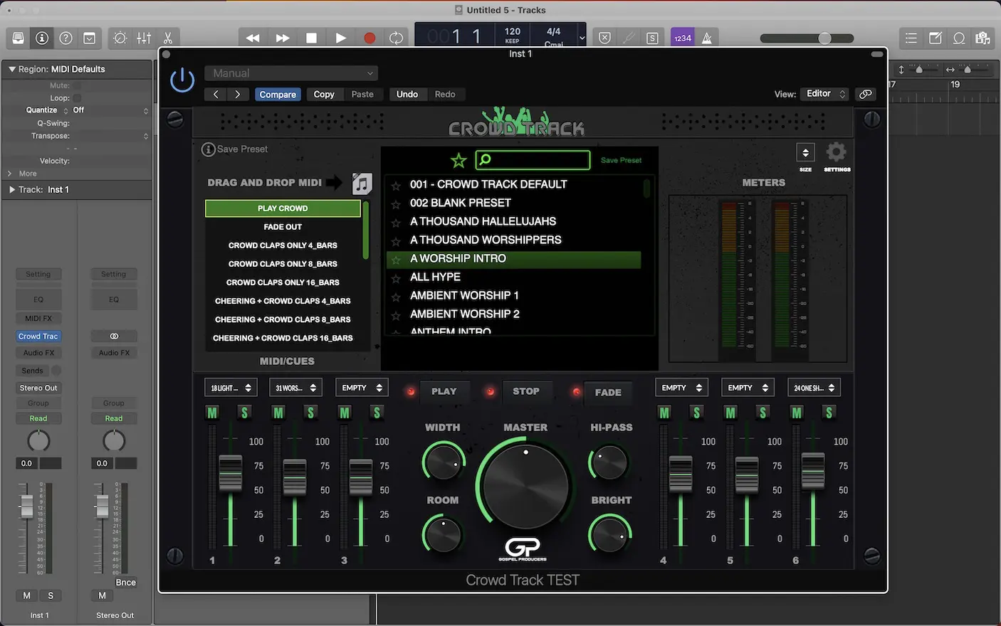 70+ presets, ready to play